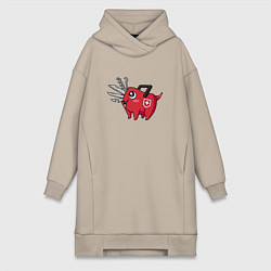 Женская толстовка-платье Швейцарская Почита