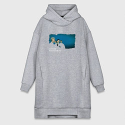 Женская толстовка-платье Depeche Mode - World violation tour 90