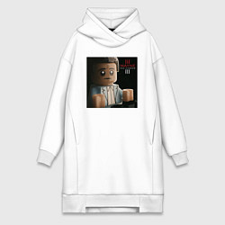 Женская толстовка-платье Feel like dying