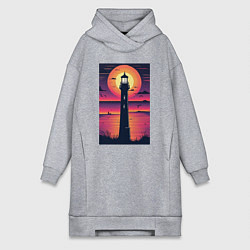 Женская толстовка-платье Майк в тени