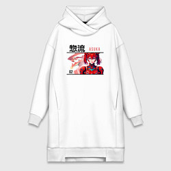 Женская толстовка-платье Evangelion - Asuka