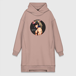 Женская толстовка-платье Иноске Хашибира - Клинок, рассекающий демонов