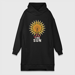 Женская толстовка-платье Once more round the Sun