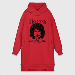 Женская толстовка-платье The Doors Jim Morrison