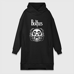 Женская толстовка-платье The Beatles rock panda