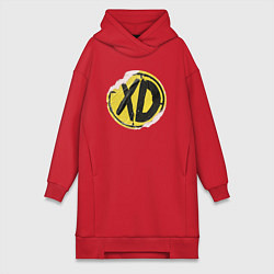 Женская толстовка-платье Xdefiant sticker