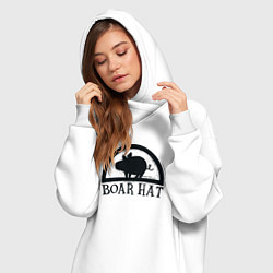 Женское худи-платье Семь смертных грехов Хоук, цвет: белый — фото 2