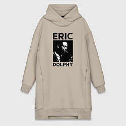 Женская толстовка-платье Eric Dolphy jazz legend