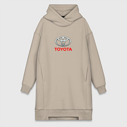 Женская толстовка-платье Toyota brend auto