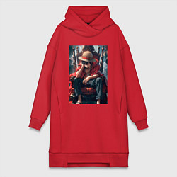 Женская толстовка-платье Ван-Пис Луффи Монки Д король пиратов