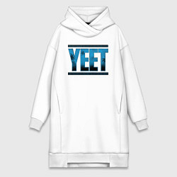 Женское худи-платье Jey Uso yeet wwe, цвет: белый