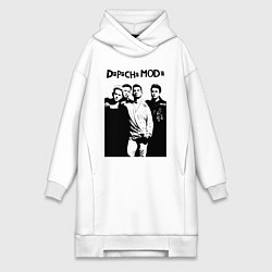 Женская толстовка-платье Depeche mode all