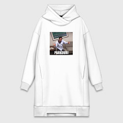 Женская толстовка-платье Parkour Michael Scott - the office