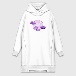 Женская толстовка-платье BTS Полночь