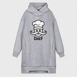 Женская толстовка-платье Chef