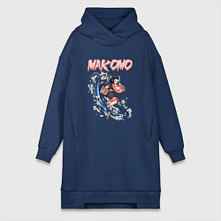 Женская толстовка-платье Клинок, рассекающий демонов Макомо