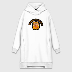 Женская толстовка-платье Папы с бородой лучше