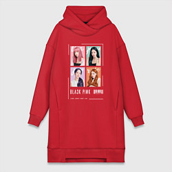 Женская толстовка-платье Blackpink 4 colors