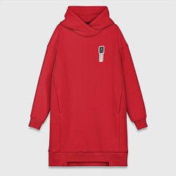 Женская толстовка-платье Транзистор to-126