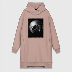 Женская толстовка-платье Дарт Вейдер звезда смерти