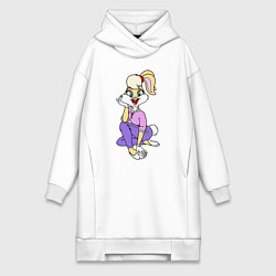 Женское худи-платье Lola Bunny, цвет: белый