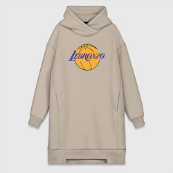 Женская толстовка-платье Lebronzo