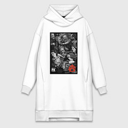 Женская толстовка-платье Sons Of Anarchy all