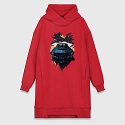 Женская толстовка-платье Мустанг