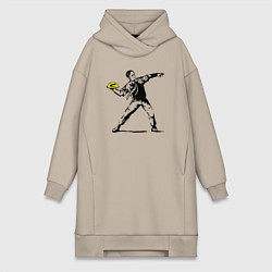 Женская толстовка-платье Дуайт Шрут и желе