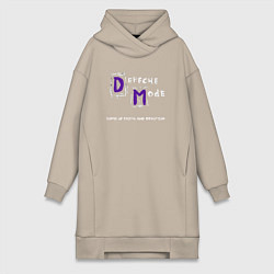 Женская толстовка-платье Depeche Mode - Sofad release