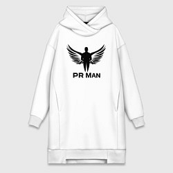 Женская толстовка-платье Пиарщик с крыльями