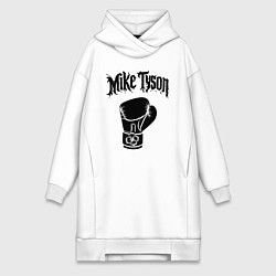Женская толстовка-платье Майк Тайсон перчатка