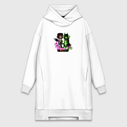Женское худи-платье Пугна с Дарк виллоу, цвет: белый