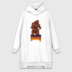 Женская толстовка-платье Doom солдат