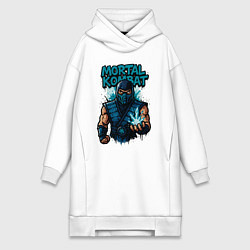 Женская толстовка-платье Sub-zero graffiti