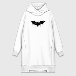 Женская толстовка-платье Dark knight style