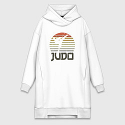 Женская толстовка-платье Judo fighter