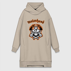 Женская толстовка-платье Motorhead