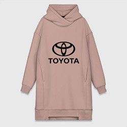 Женская толстовка-платье Toyota Logo