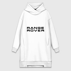 Женское худи-платье Range Rover, цвет: белый