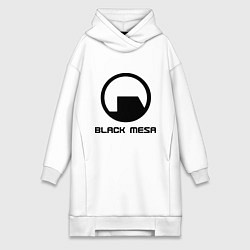 Женская толстовка-платье Black Mesa: Logo