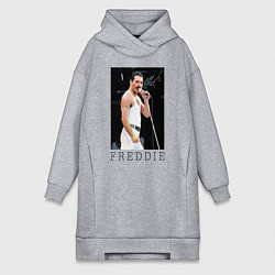 Женская толстовка-платье Queen: Freddie