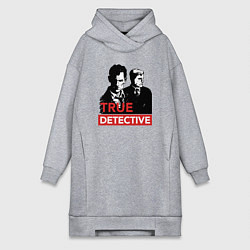 Женская толстовка-платье True Detective