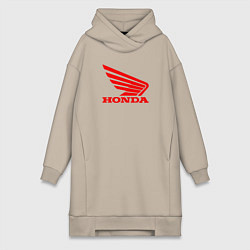Женская толстовка-платье Honda Red
