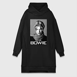 Женское худи-платье Bowie Legend, цвет: черный