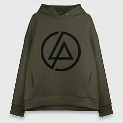 Женское худи оверсайз Linkin Park: Sybmol