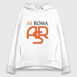 Толстовка оверсайз женская Roma ASR, цвет: белый