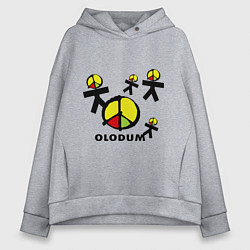 Женское худи оверсайз Olodum