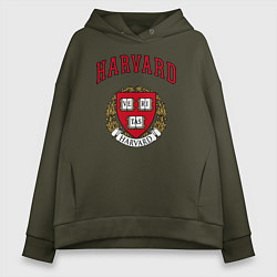 Женское худи оверсайз Harvard university