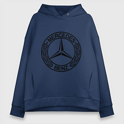 Женское худи оверсайз Mercedes-Benz